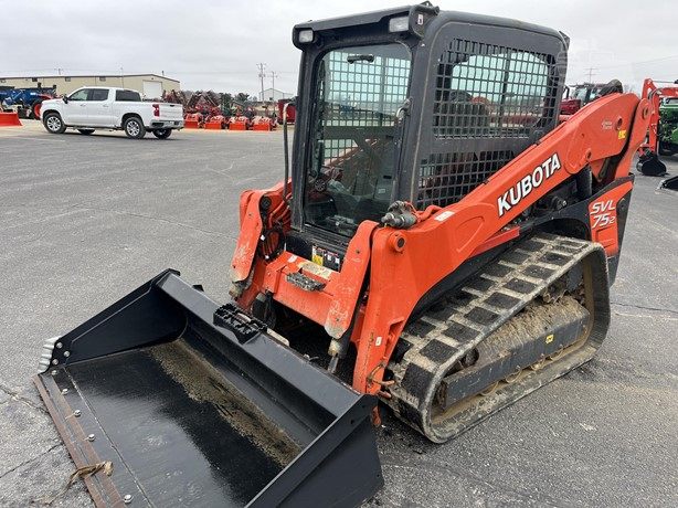 Kubota SVL75-2 compact track loader with bucket